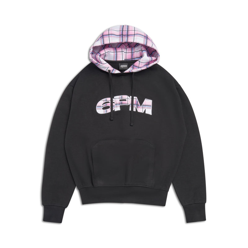 CREWNECK HOODIE BLACK