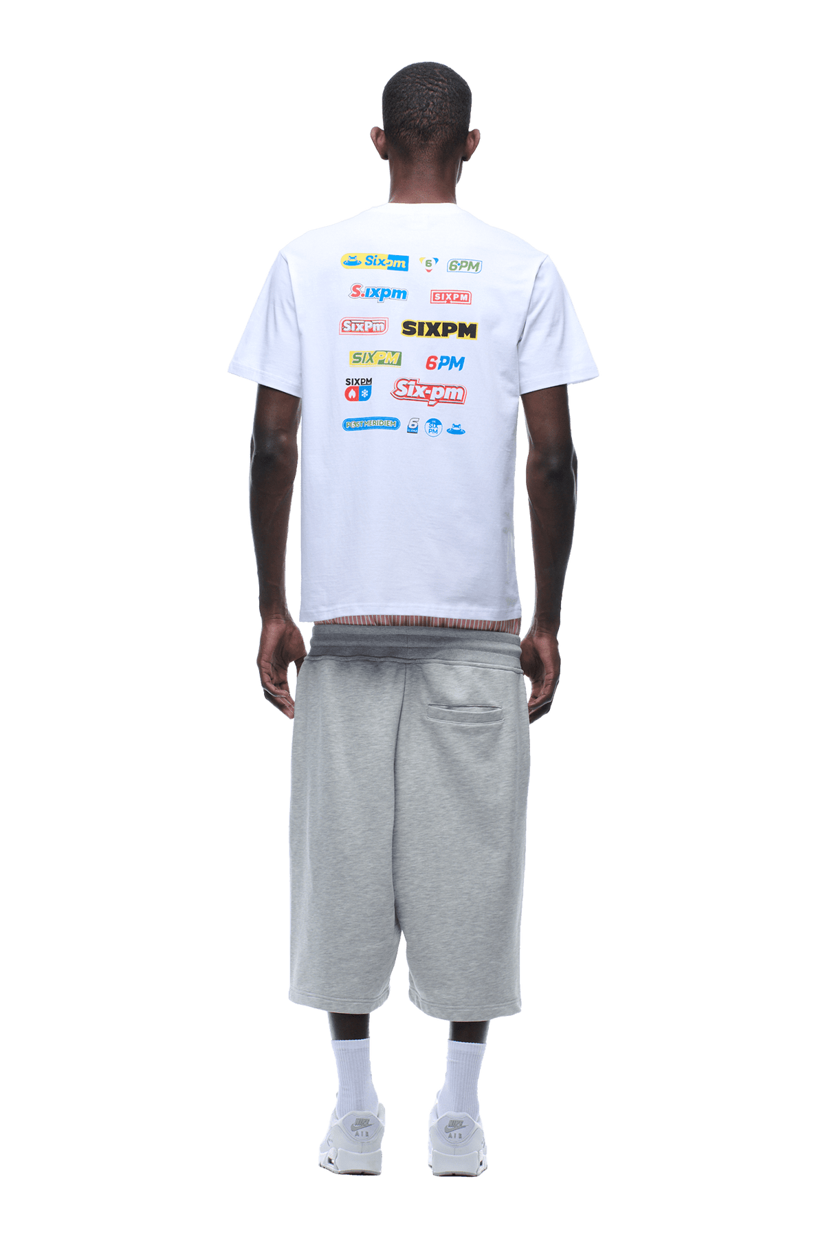 MULTI LOGO TEE WHITE