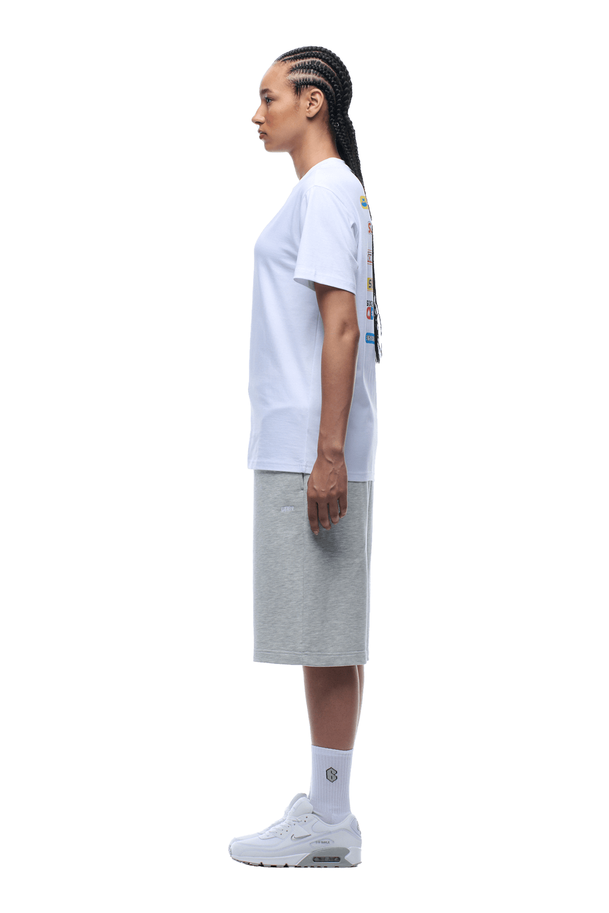 MULTI LOGO TEE WHITE
