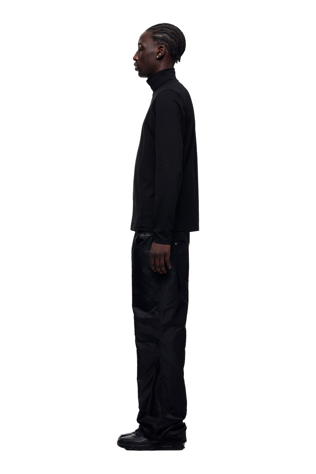 6PM+ TURTLENECK BLACK