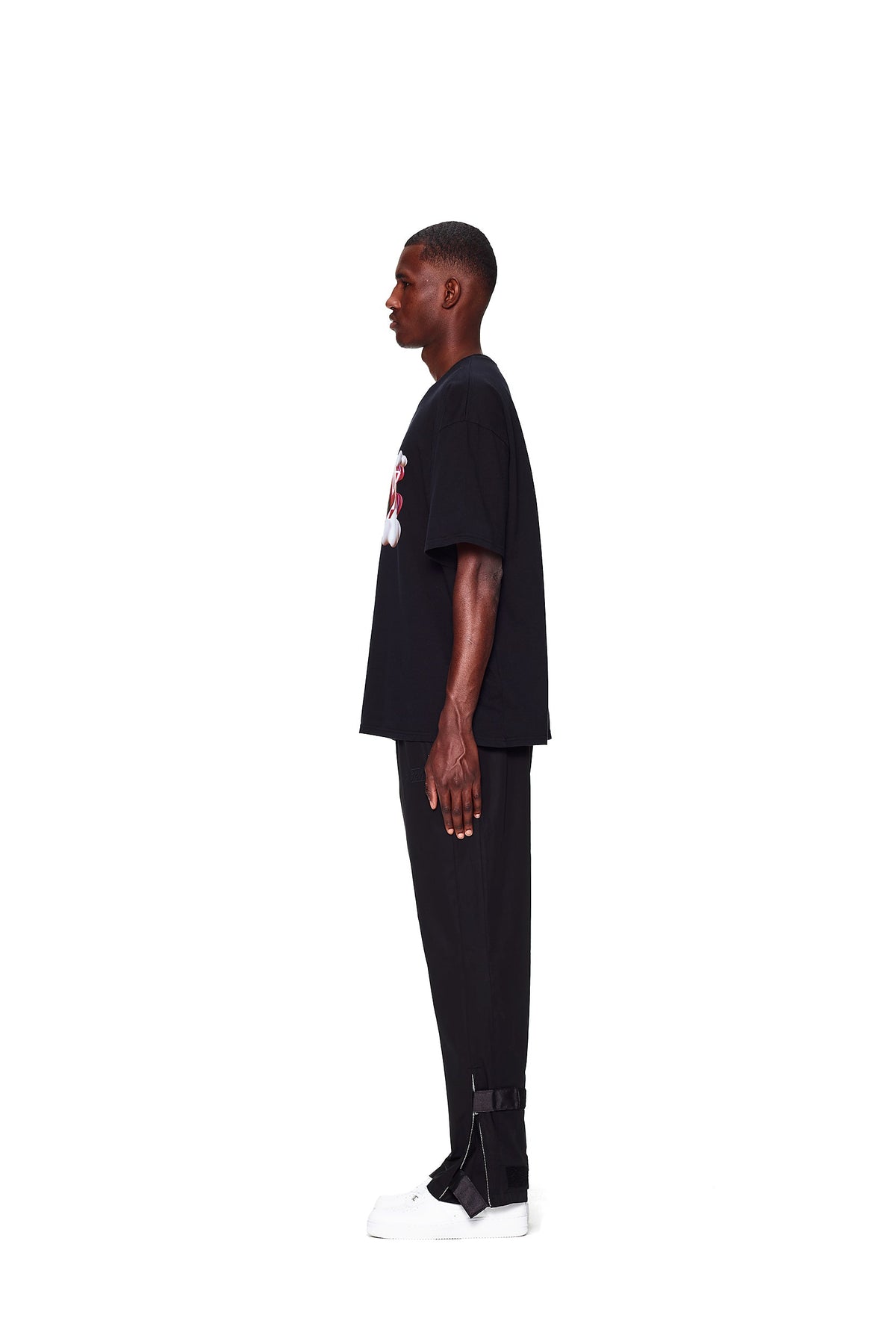 RAINBOW T-SHIRT BLACK