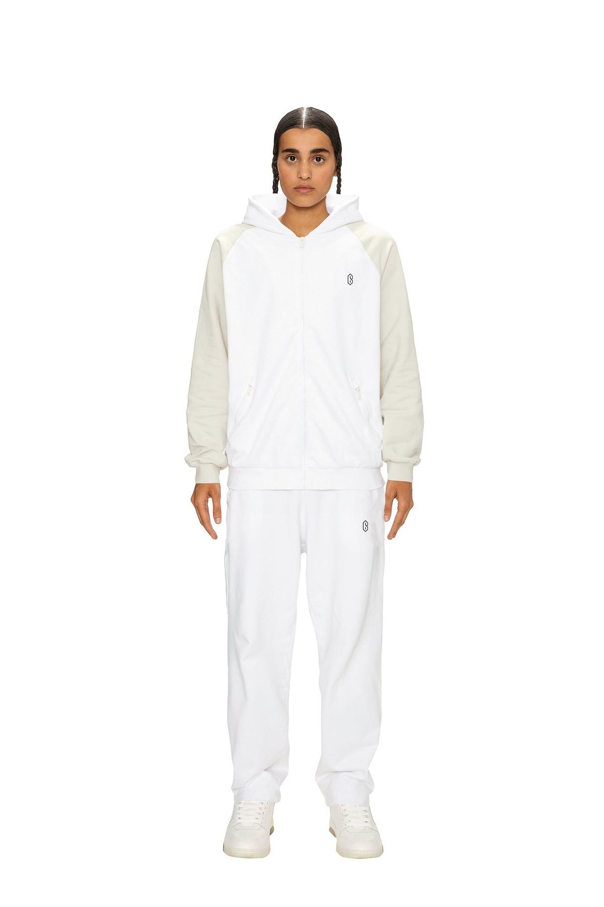 2-TONE JOGGER WHITE