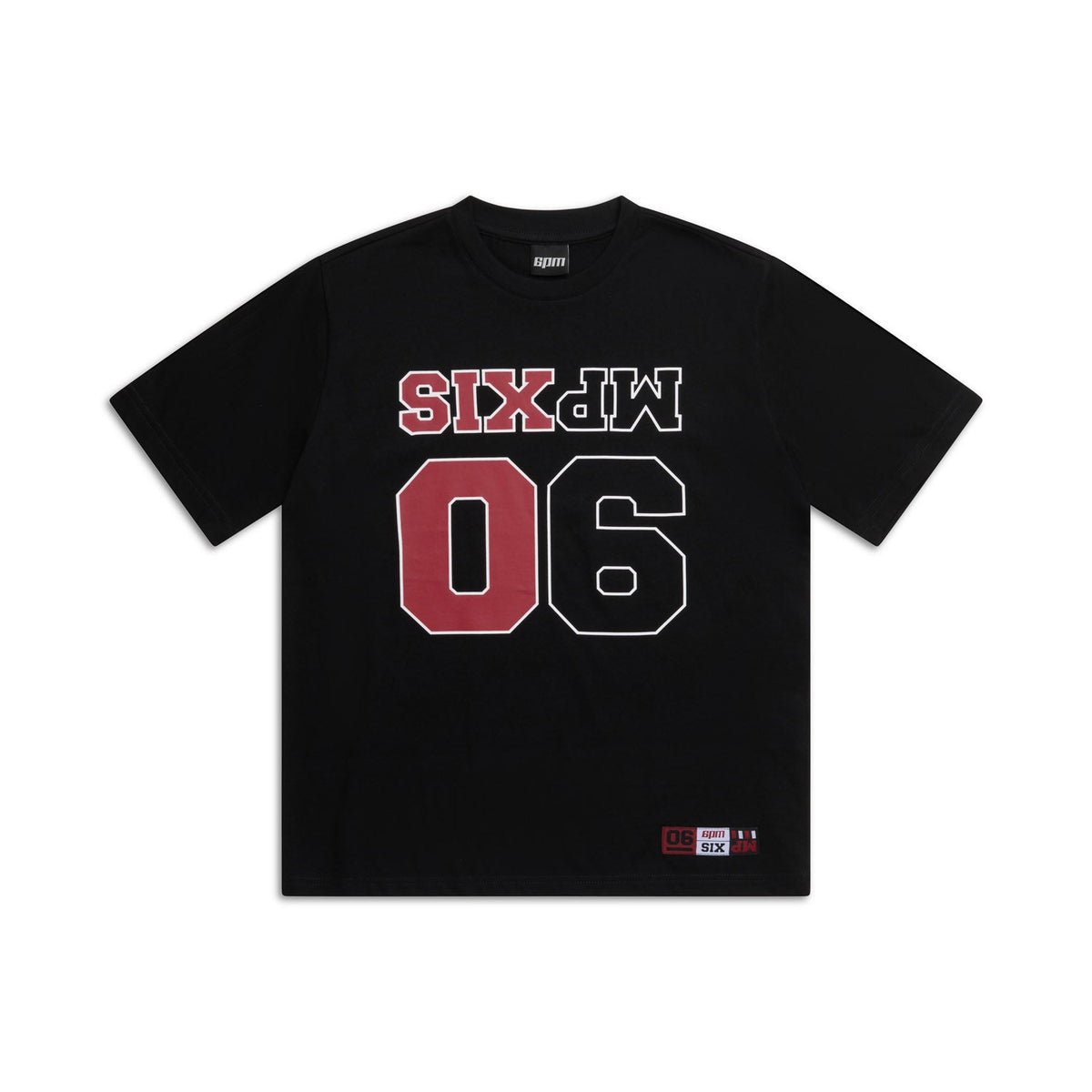 DOWN UNDER COLLEGE T-SHIRT BLACK
