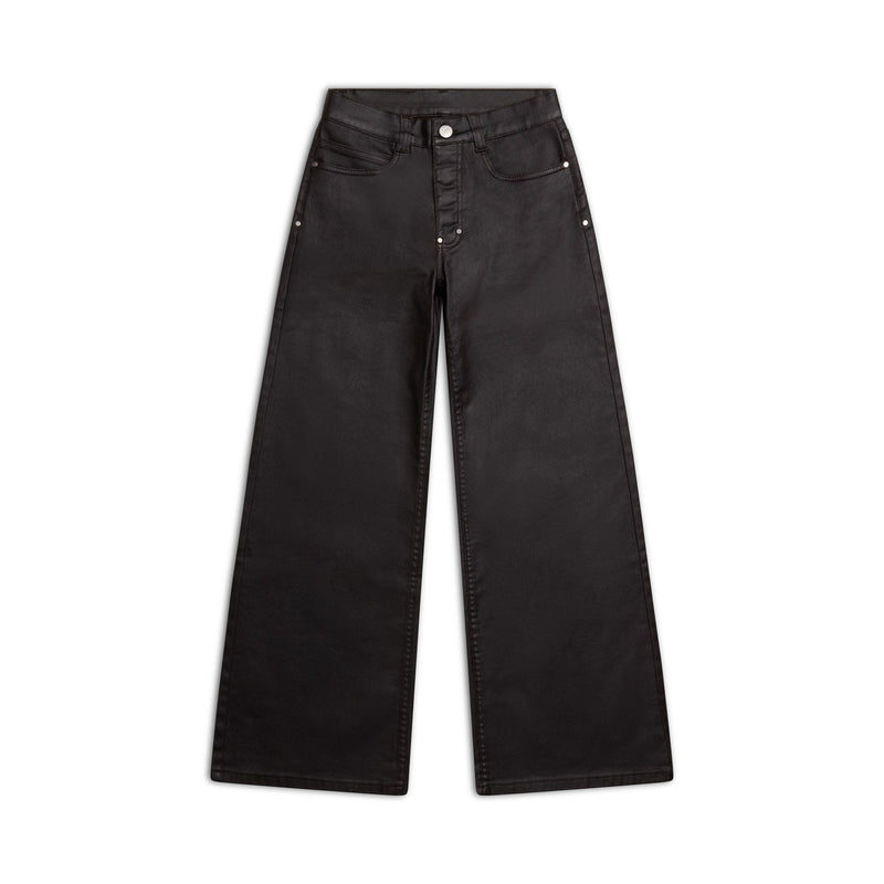 WMNS WIDE DENIM HASH BROWNIE