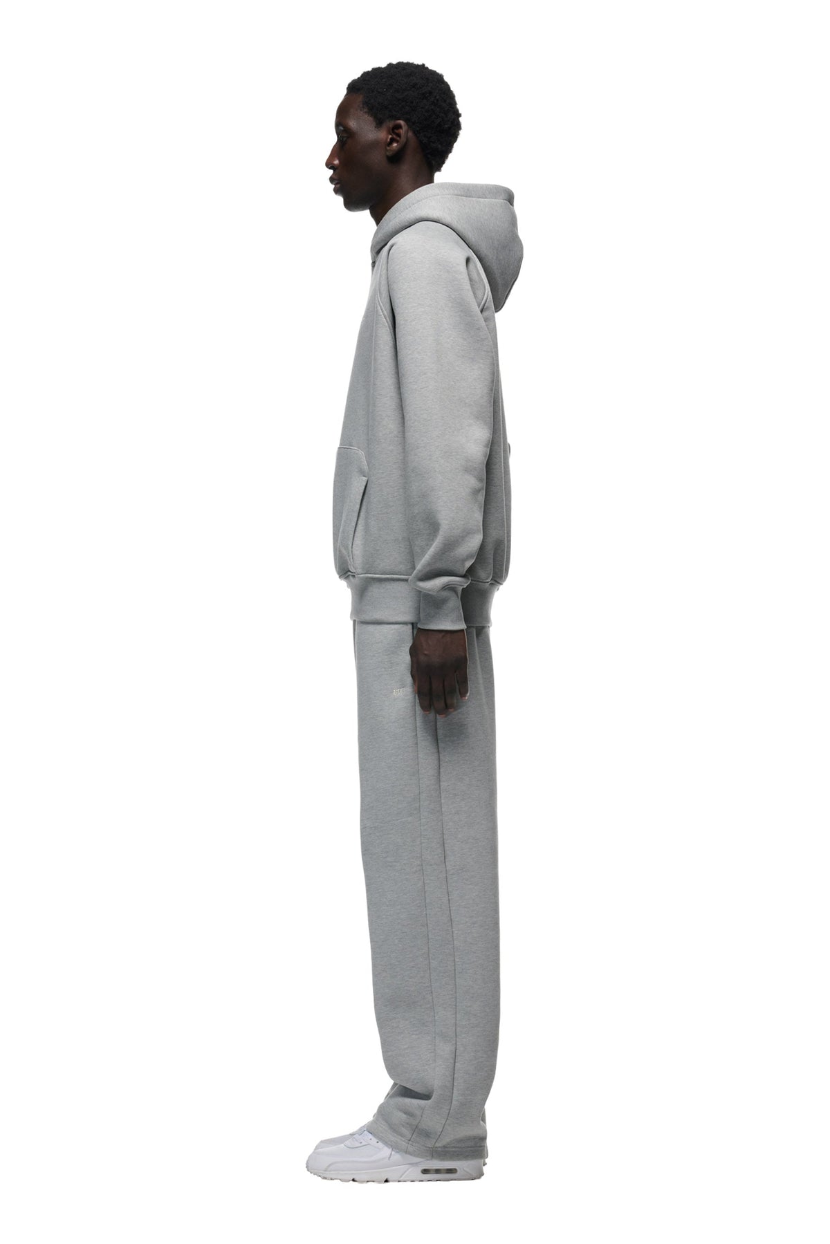 HOODIE GREY MELANGE