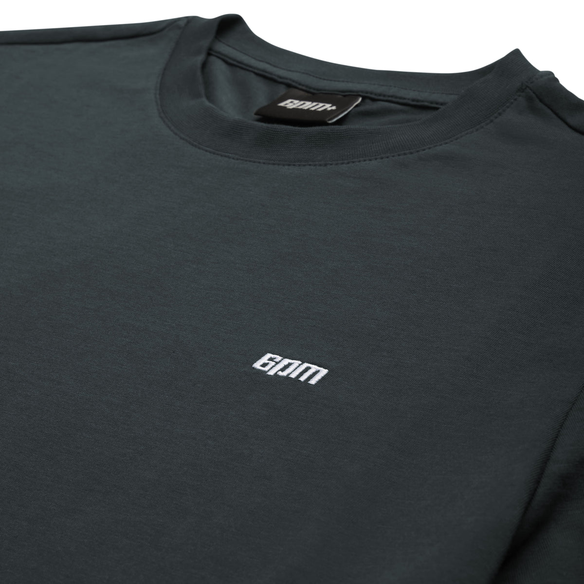 T-SHIRT REGULAR FIT DARK EMERALD