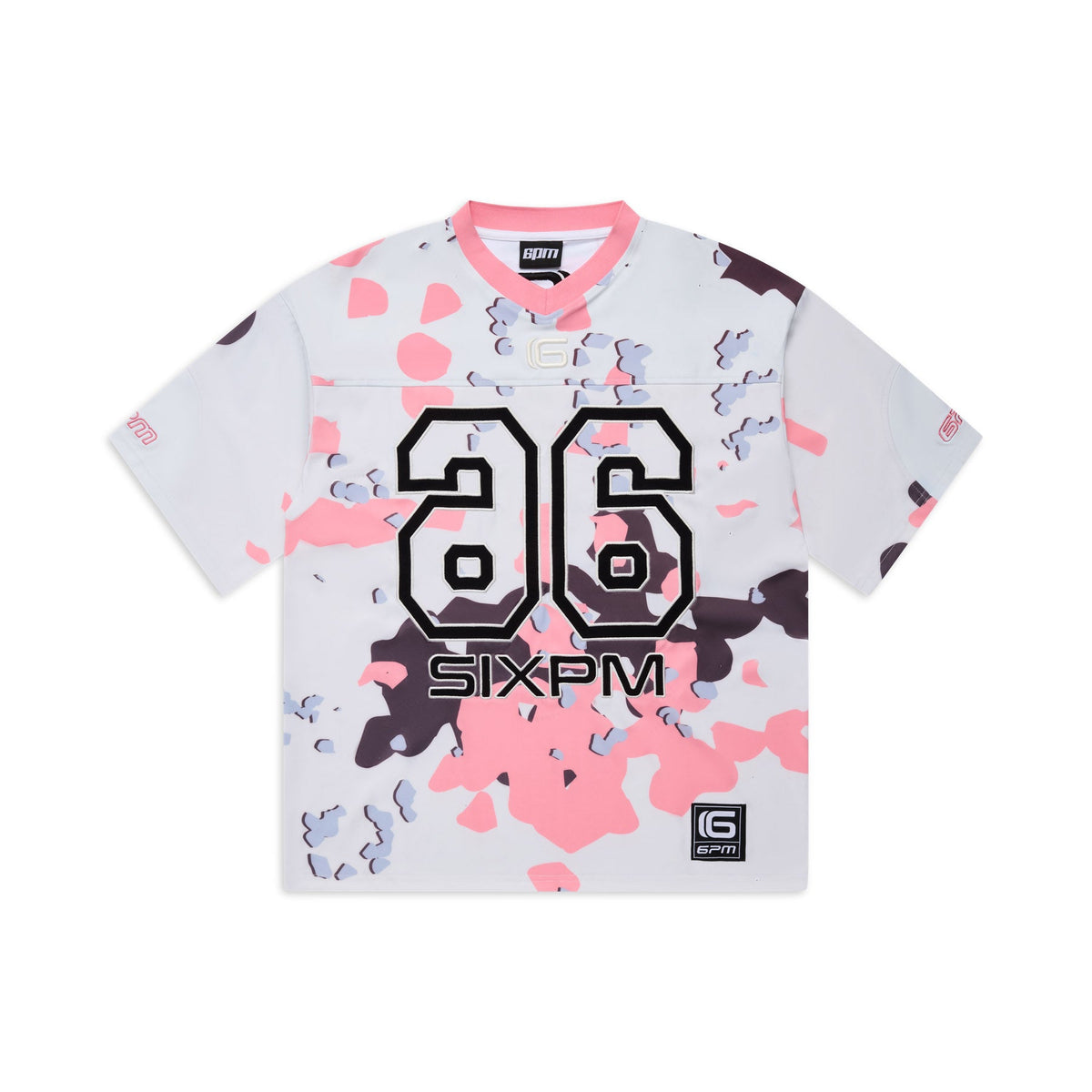 CAMO JERSEY FLAMINGO
