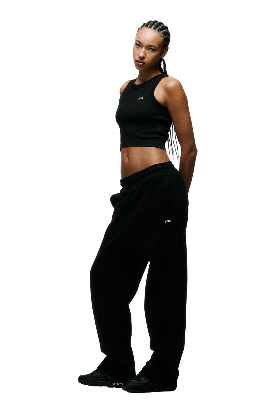 CROP TOP BLACK (2-PACK)
