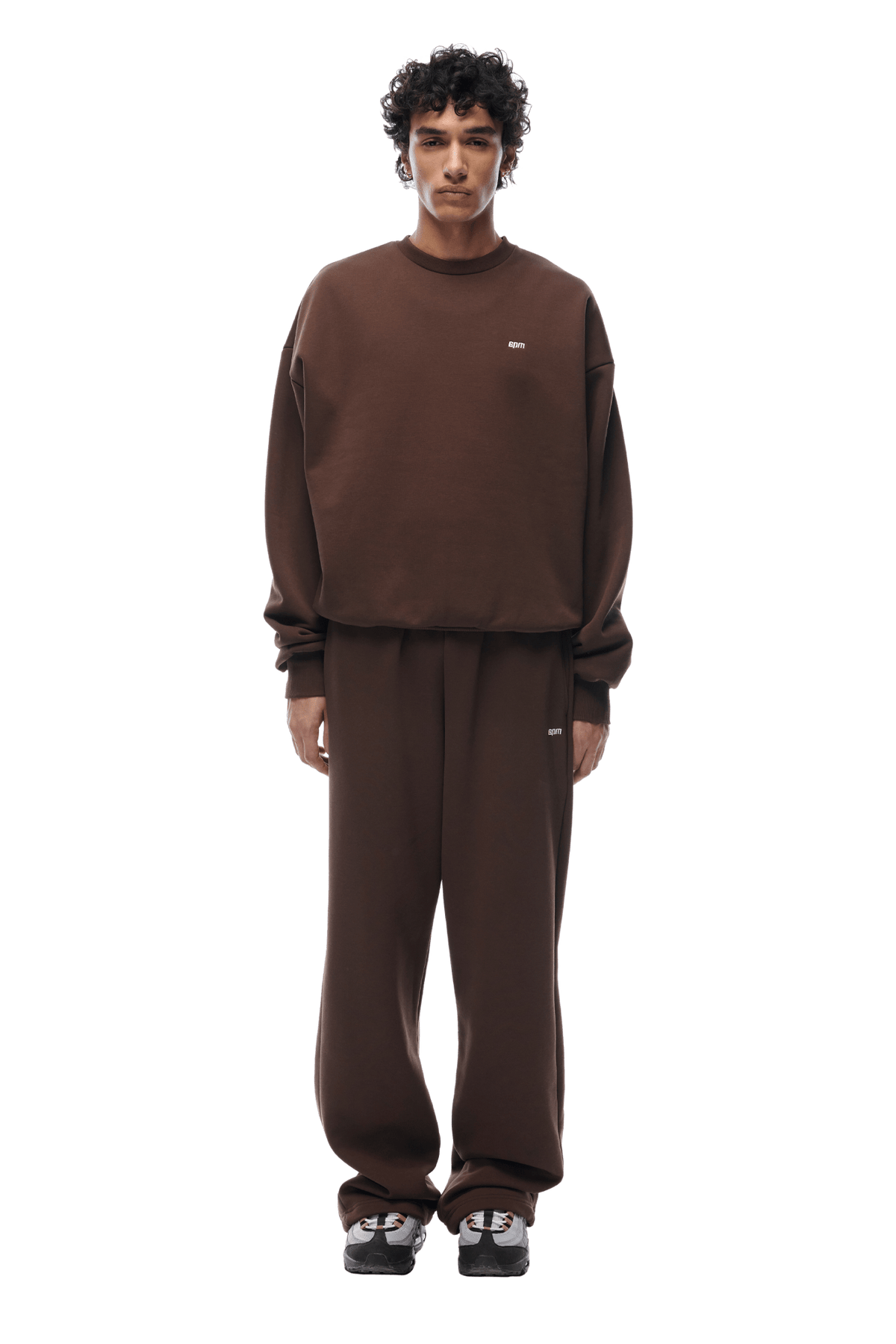 CREWNECK CHOCOLATE BROWN